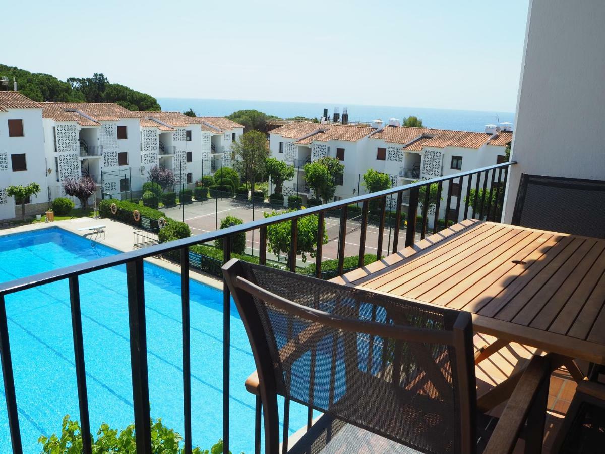 Apartamento En Calella De Palafrugell Con Vistas Al Mar, Piscina Y Terraza Eksteriør bilde