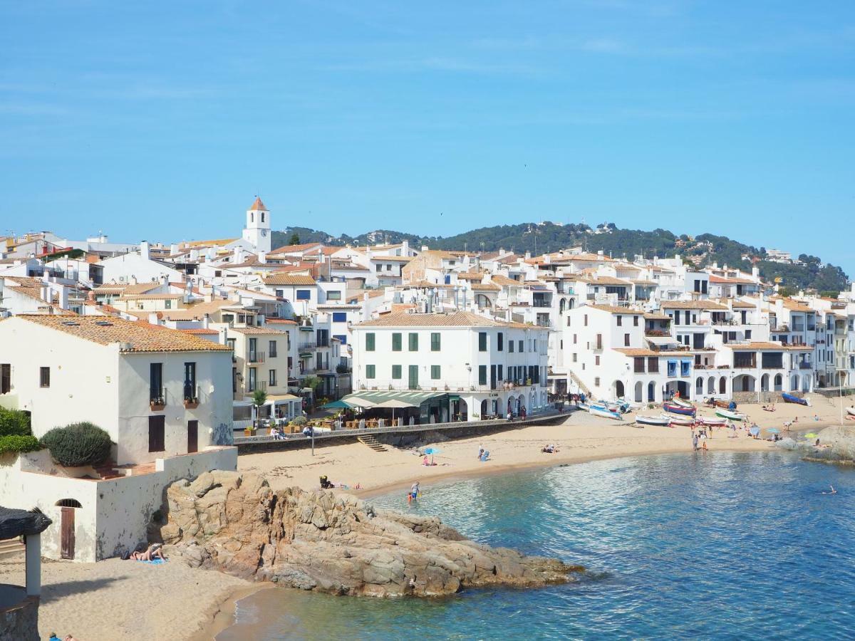 Apartamento En Calella De Palafrugell Con Vistas Al Mar, Piscina Y Terraza Eksteriør bilde